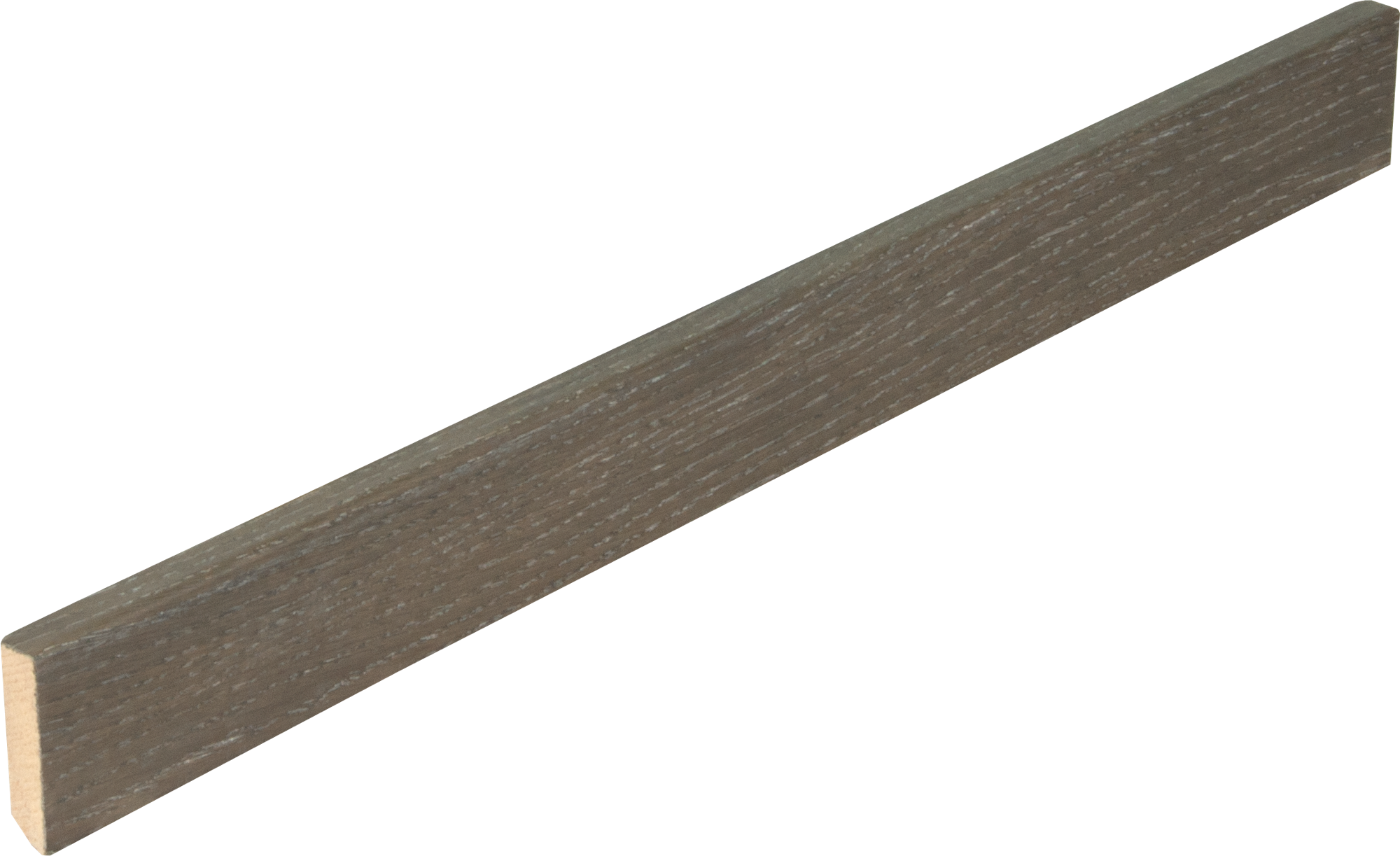 Battiscopa impiallacciato, Rovere Graphite
16x58x2700 mm